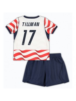 Förenta stater Malik Tillman #17 Replika Hemmakläder Barn VM 2026 Kortärmad (+ byxor)